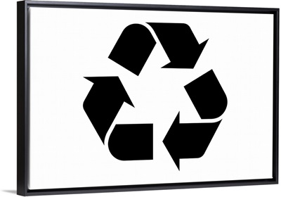Recycling Symbol - Black
