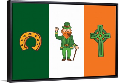 St. Patrick's Day Flag I