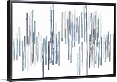 Abstract Lines Blue 8