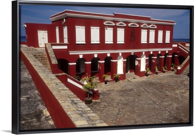Caribbean, US Virgin Islands, St Croix, Frederiksted, Fort Frederik Museum