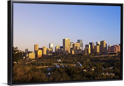 Edmonton, Canada, at sunrise