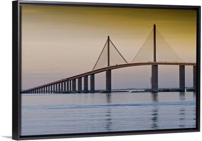 Florida, Tampa Bay. Sunshine Skyway Bridge