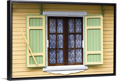 France, Reunion Island, Cirque De Salazie, Hell-Bourg, Town Cottage Detail