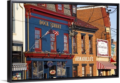 Harborfront buildings, Annapolis, Maryland
