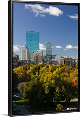 Massachusetts, Boston: Office Buildings of the Back Bay and Boston Common