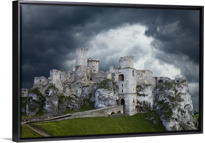 Poland, Composite of Ogrodzieniec Castle
