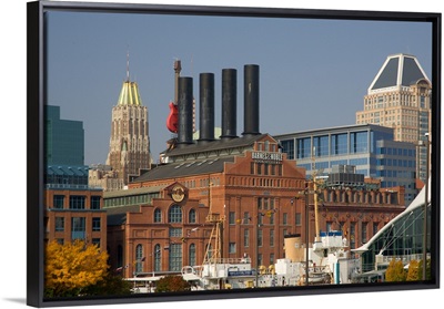 Renovated buildings, Baltimore Waterfront
