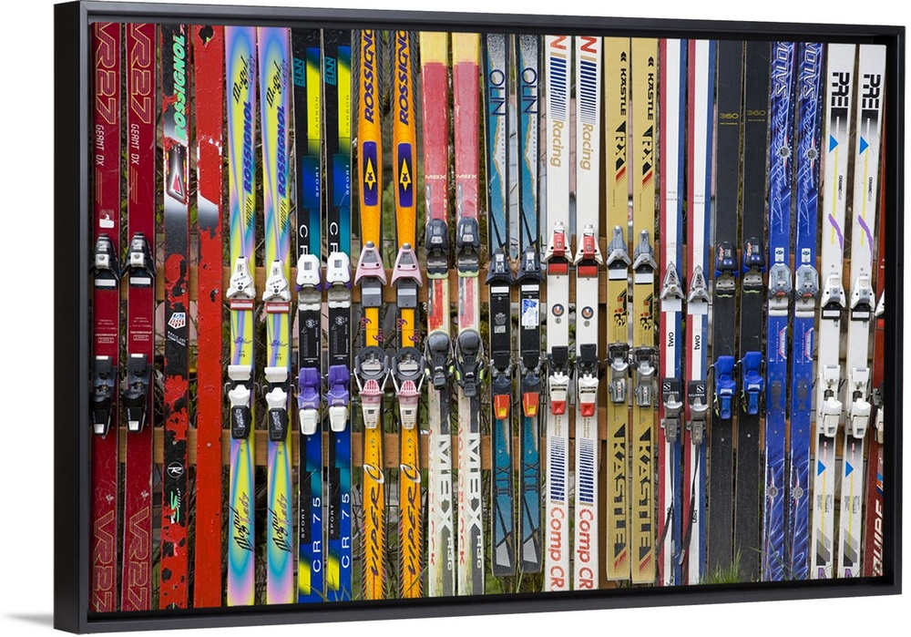 Washington, Glacier, Ski Fence, at the Glacier Ski Shop.