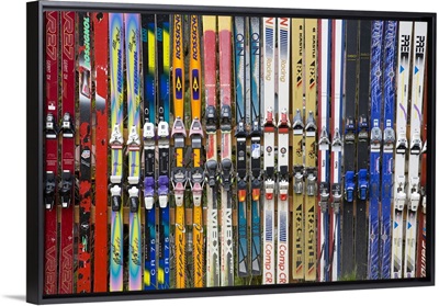 Washington, Glacier, Ski Fence, at the Glacier Ski Shop