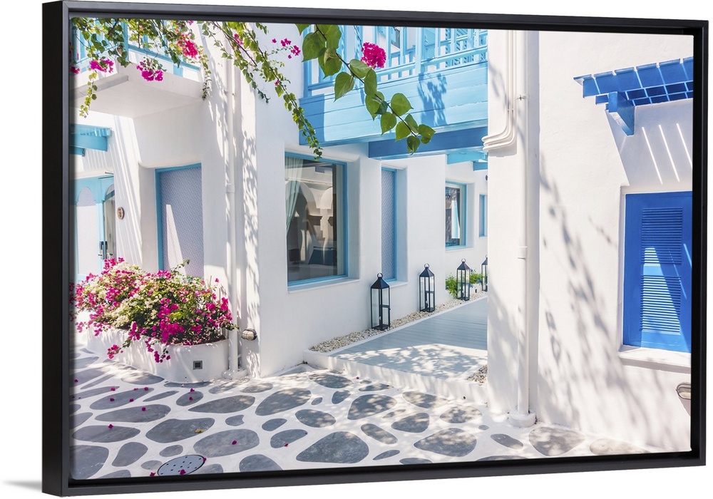 Beautiful Architecture Of Santorini, Greece