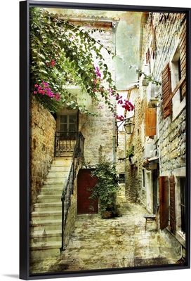 Courtyard Of Old Croatia