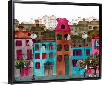 Illustrated Beautiful Street