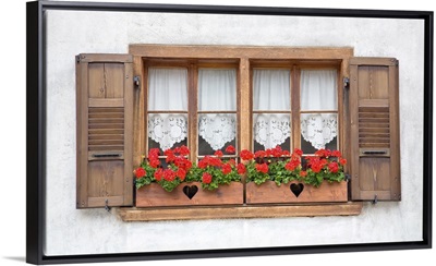 Old European Wooden Windows