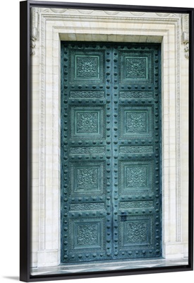 Pantheon Doors In Paris