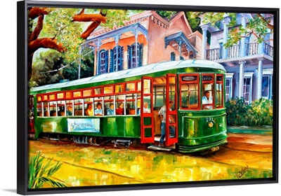 Streetcar in the Garden District