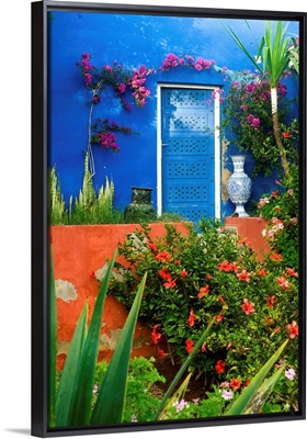 Africa, Morocco, Essaouira, Dar Mimosas Hotel, garden