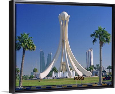 Bahrain, Al-Bahrayn, Manama, Pearl Monument