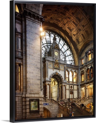 Belgium, Flanders, Antwerp, Benelux, Train Station