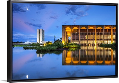 Brazil, National Congress building and Itamaraty Palace