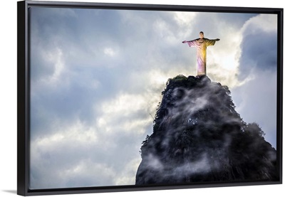 Brazil, Rio de Janeiro, Rio de Janeiro, Corcovado, Christ the Redeemer