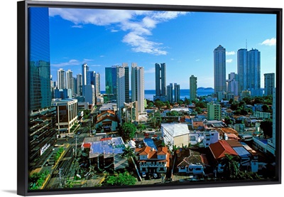 Central America, Panama, Panama city, View of the city