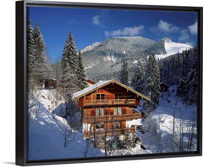 Germany, Bavaria, Spitzingsee ski area