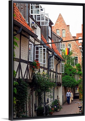 Germany, Schleswig-Holstein, Lubeck, Central Europe, Baekergang