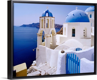 Greece, Cyclades, Santorini, Oia, church