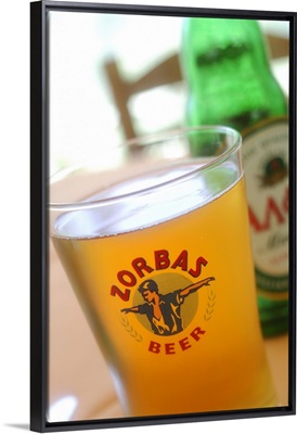 Greece, Ionian Islands, Mediterranean sea, Corfu Island, Local Beer