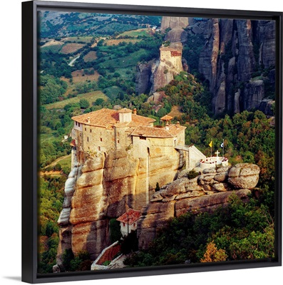 Greece, Thessalia, Meteora, Roussanou monastery