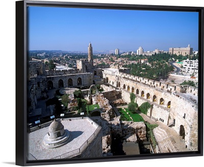 Israel, Jerusalem, View of the Citadel