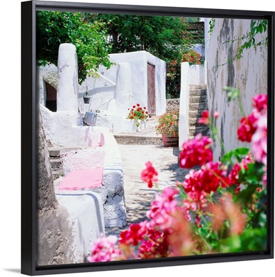 Italy, Aeolian Islands, Stromboli Island, Ginostra village, typical architecture