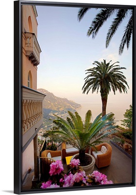 Italy, Campania, Amalfi Coast, Peninsula of Sorrento, Ravello, Hotel Parsifal