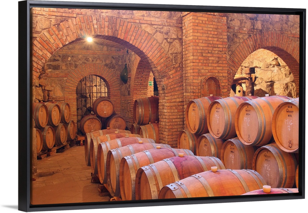 Italy, Campania, Taurasi, Wine Cellar of Antonio Caggiano