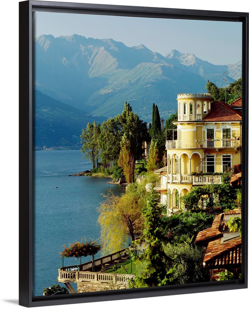 Italy, Lake Como, Corenno Plinio, villa