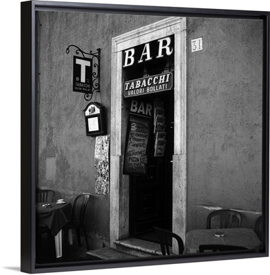 Italy, Rome, Bar and Tobacconist