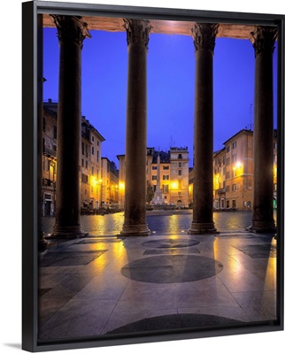Italy, Rome, Pantheon, Piazza della Rotonda
