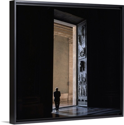 Italy, Rome, Saint Peter's Cathedral, door