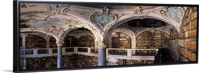 Italy, South Tyrol, Bressanone, Baroque Library of Major Seminary