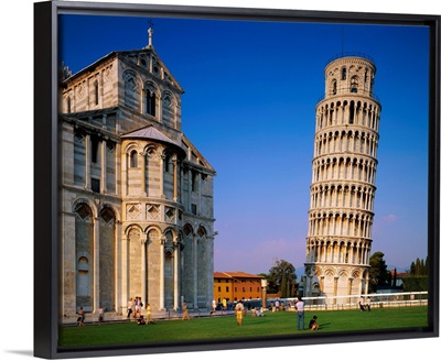 Italy, Tuscany, Pisa, Miracle Square, Duomo and Leaning Tower