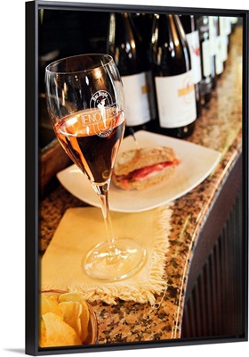 Italy, Veneto, Bassano del Grappa, Enoteca Bar Breda, aperitif