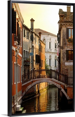 Italy, Veneto, Venice, Typical canal