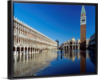 Italy, Venice, St. Mark's Square and Procuratie Vecchie, floored