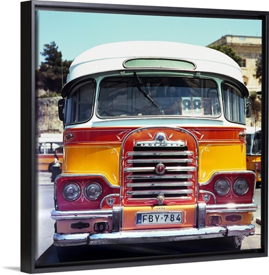 Malta, Valletta, Mediterranean area, Mediterranean sea, Maltese bus