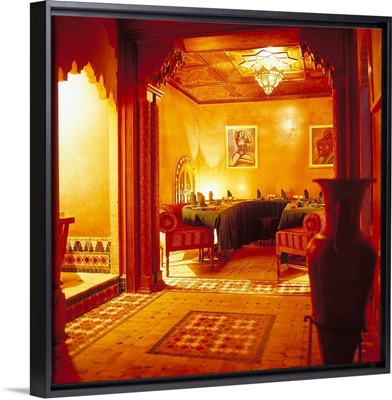 Morocco, Rabat, Medina, restaurant