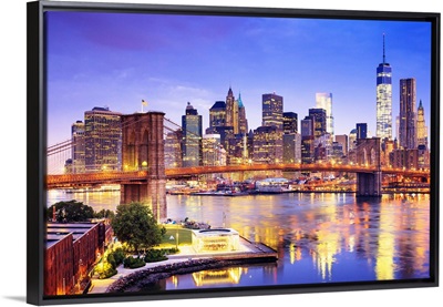 New York City, East River, Manhattan, Brooklyn Bridge