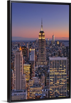 New York City, Empire State Building, Midtown cityscape