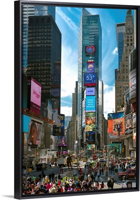 New York City, Manhattan, Times Square, From Red Stairs