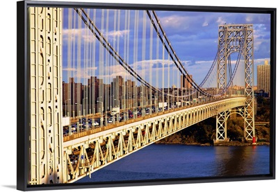 New York, NYC, George Washington Bridge, view from New Jersey