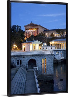 Pennsylvania, Philadelphia, Museum of Art across the Schuykill River